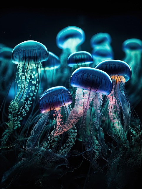 Free Jellyfish Underwater illustration and picture