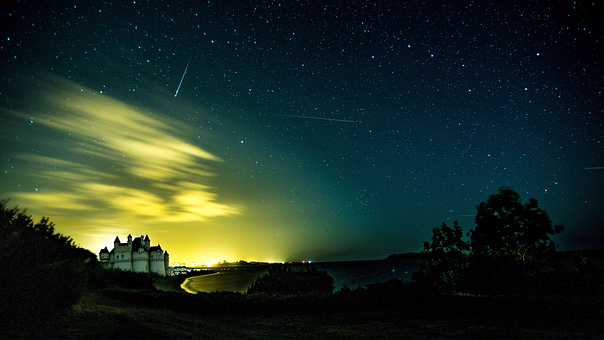 Free Night Landscape illustration and picture