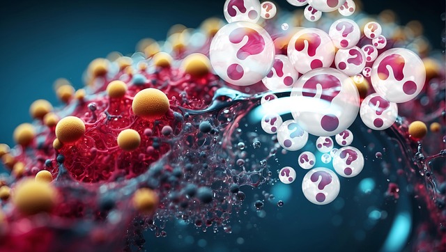 Free molecular questionmark chemistry illustration