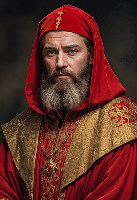 Download free HD stock image of Ai Generated Man Free ai generated man emperor illustration