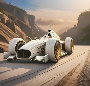F1, Wyścigi, Pojazd, Futurystyczny