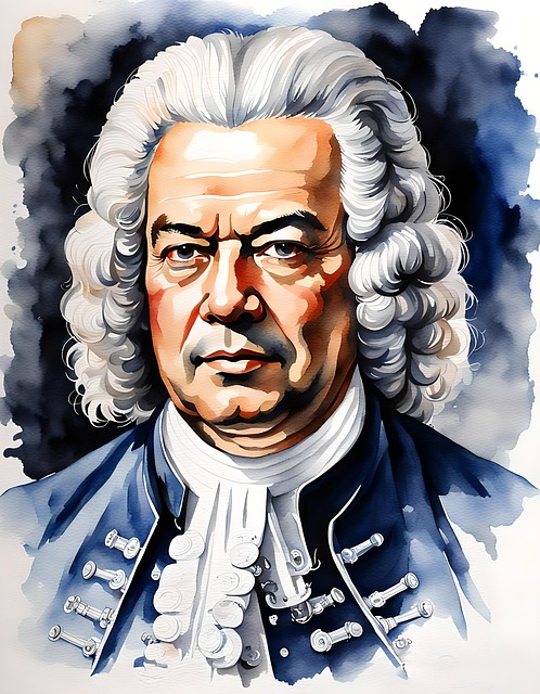 Download free HD stock image of Ai Generated Man Free ai generated man bach illustration