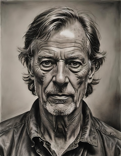 Free ai generated man age illustration