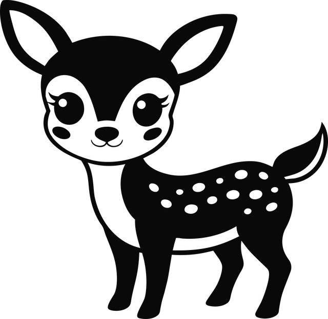 Download free HD stock image of Deer Fawn Free deer fawn animal vector