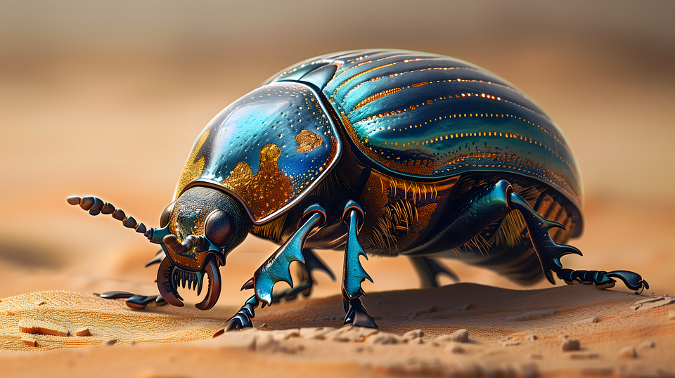 Beetle Insecte Égyptien - Image gratuite sur Pixabay - Pixabay