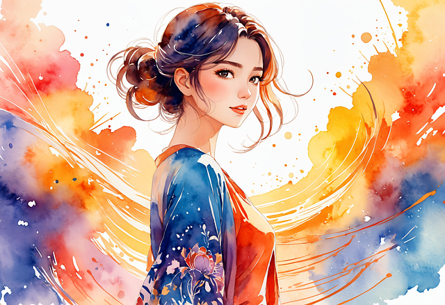 Free Watercolor Painting illustration and picture