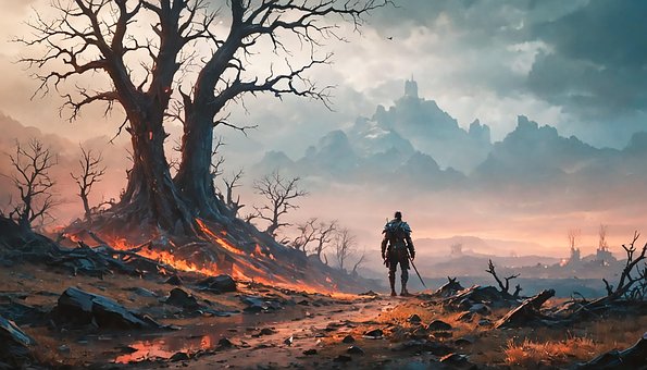 Free Landscape Valley illustration and picture
