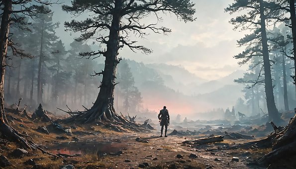 Free Landscape Forest illustration and picture