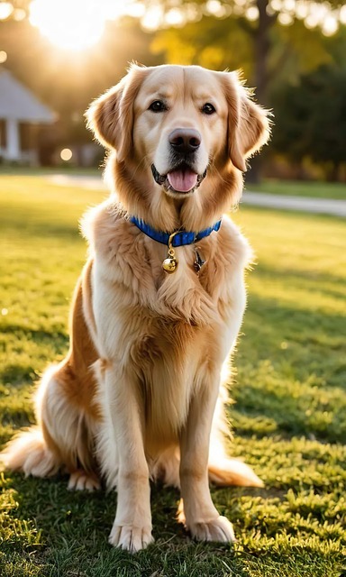 Labrador Retriever, Apus De Soare