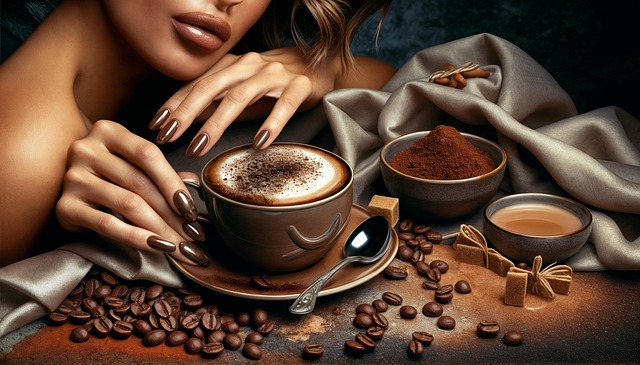 Free coffee cup caffeine illustration