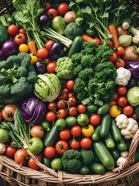 Free vegetables food healthy illustration