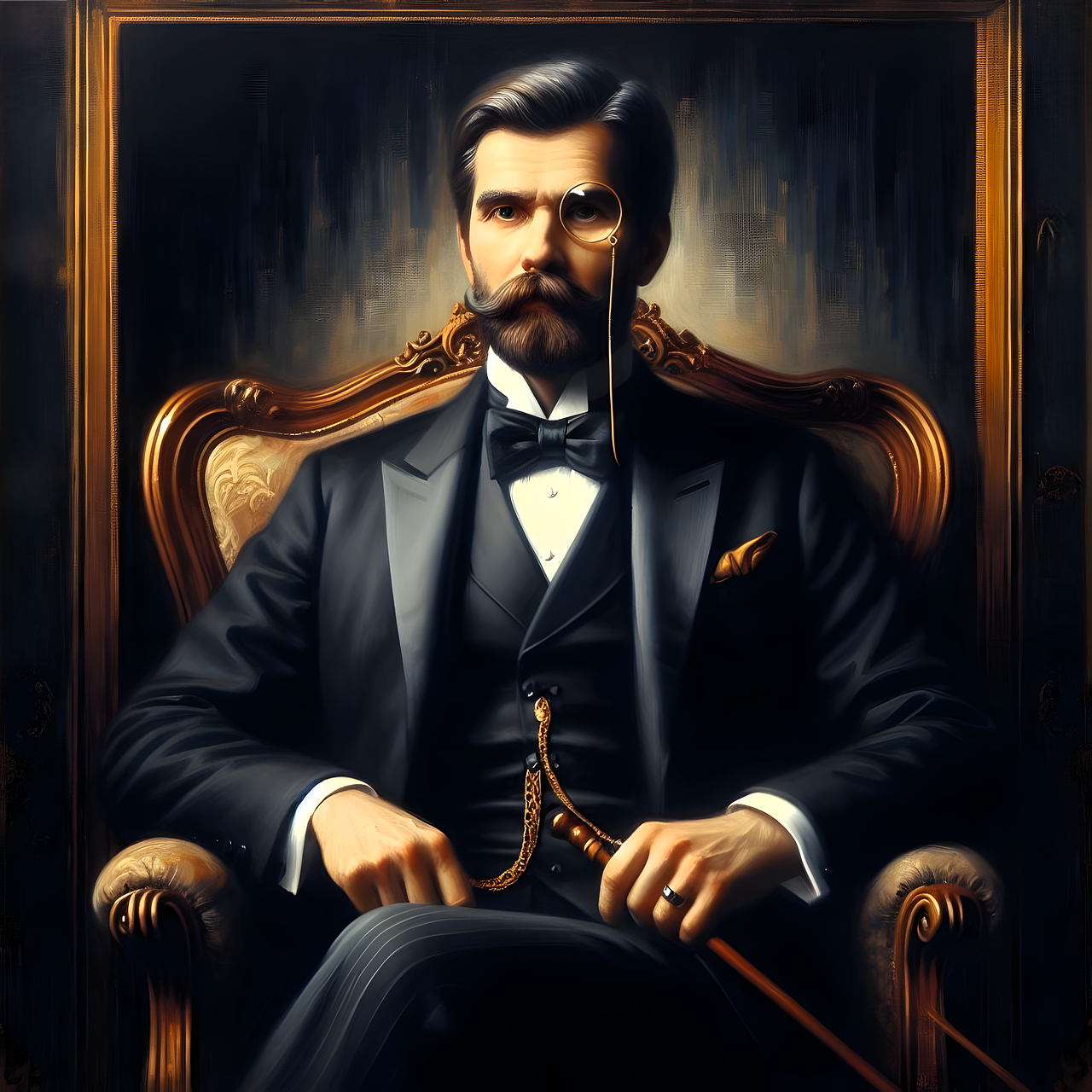 Download free HD stock image of Ai Generated Man Free ai generated man aristocrat illustration