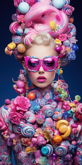 Free woman tooth fairy candy illustration