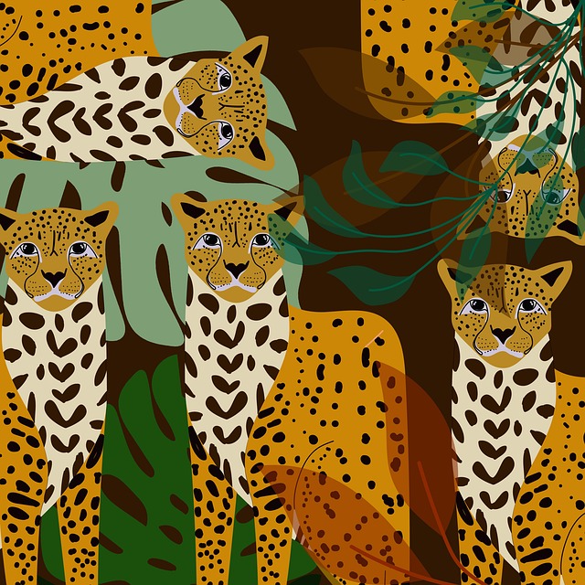 Jaguar, Pflanzen, Botanisch, Haustier