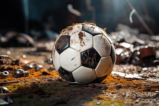 Free ai generated ball football illustration