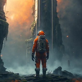 Free Astronaut Space Suit illustration and picture