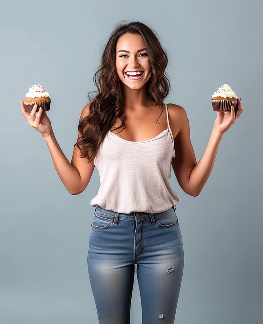 Free woman seller candy store illustration