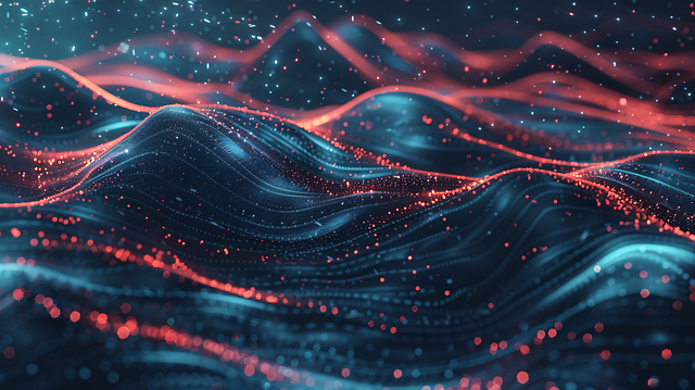 Free digital data futuristic illustration