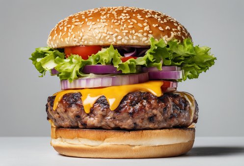 Burger, Lebensmittel, Frisch, Fast Food