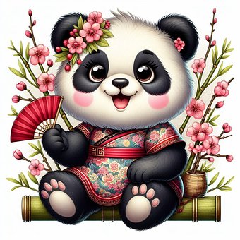 Bambú, Panda, Oso Panda, Animal