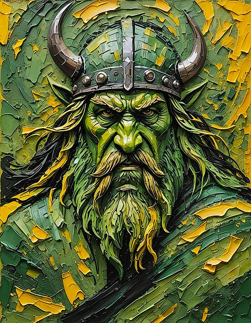 Free experiment texture oil illustration