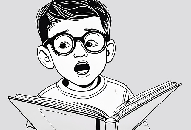 Free pupil literature book illustration