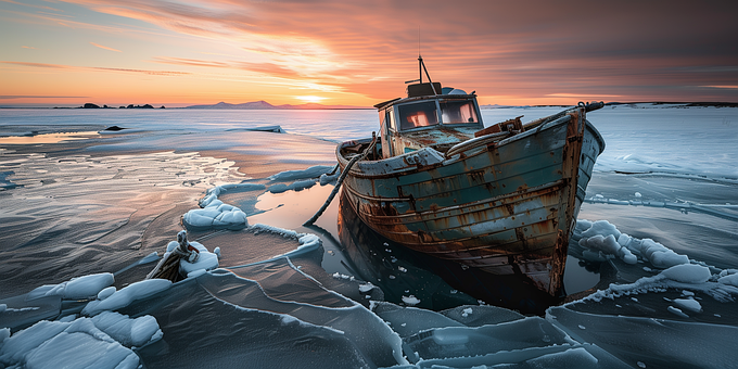 Free Ai Generated Boat illustration and picture