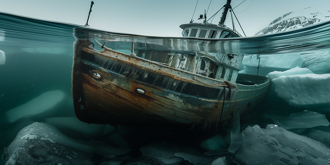 Free Boat Sea illustration and picture