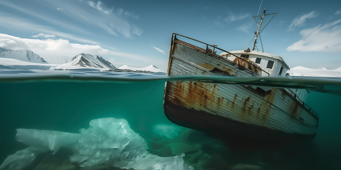 Free Boat Sea illustration and picture