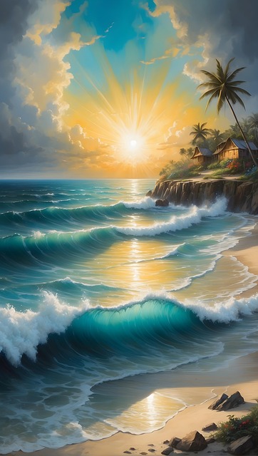 Free painting colour art illustration
