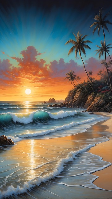 Free painting colour art illustration