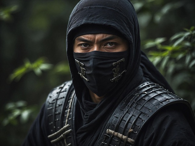 Download free HD stock image of Ai Generated Ninja Free ai generated ninja warrior illustration