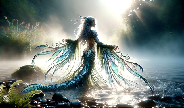 Free fairy water mermaid mermaid illustration