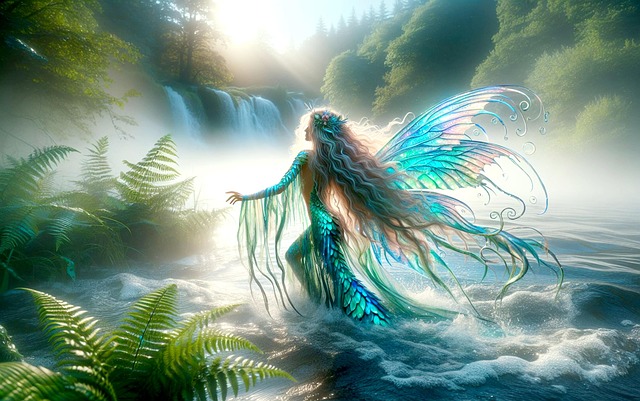 Free fairy water mermaid mermaid illustration
