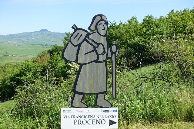Free Via Francigena Pilgrim photo and picture