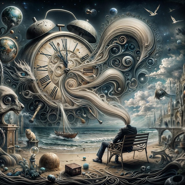 Free man time nature illustration