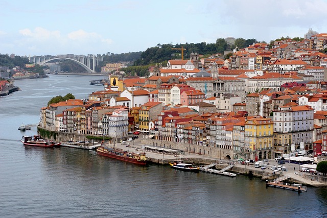 Puerto, Portugal, Duero, Ciudad, Oro