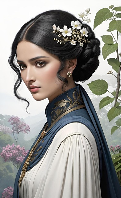 Free ai generated woman young illustration