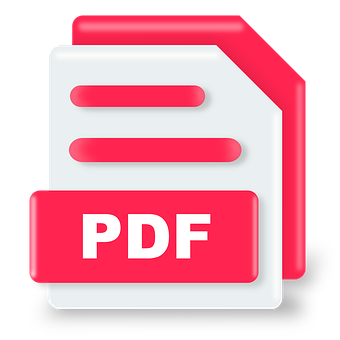 Free Pdf 3D Pdf Logo illustration and picture