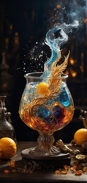 Free ai generated drink potion illustration