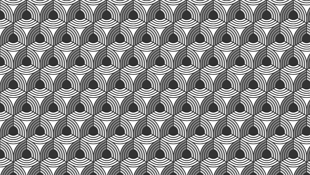 Geometrický, Vzor, Design, Dekorace