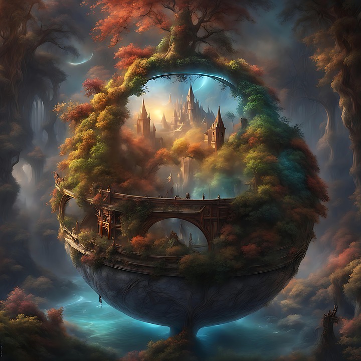 Download Fantasy, Fantasy World, Dream. Royalty-Free Stock Illustration ...