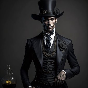 Ai Gegenereerd, Mens, Portret, Donker