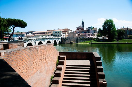 Rimini, Emília Romanha, Ponte De Tibério