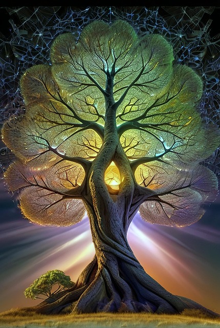 Natuur, Boom, Fantasia, Surrealistisch