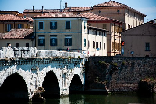 Rimini, Emília Romanha, Ponte De Tibério