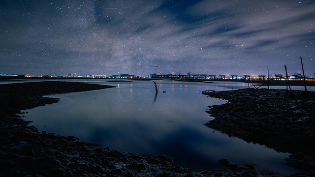 Free Exposure Night Scene photo and picture