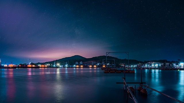 Free Exposure Night Scene photo and picture