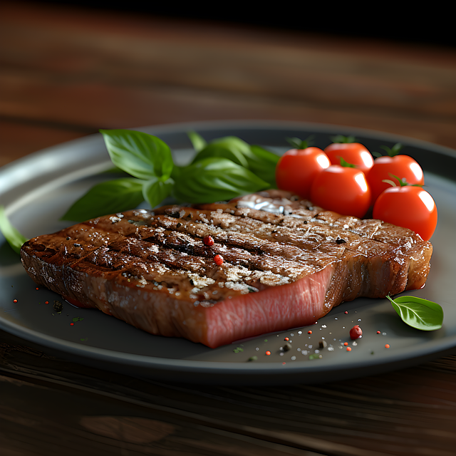 Free ai generated steak meat illustration