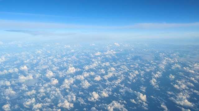 Cloudscape, Céu, Azul, Cirrocumulus